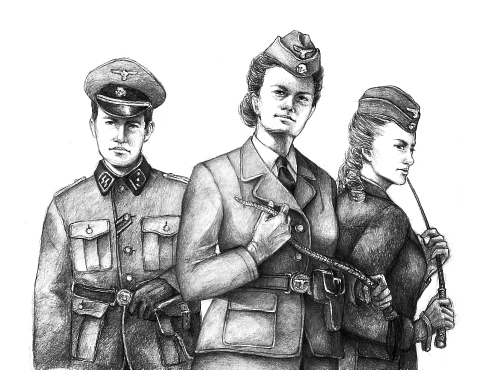 Im Lager Auschwitz